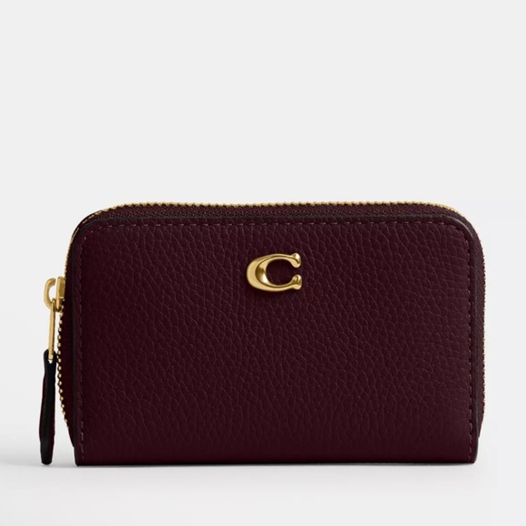 Coach Essential Small Zip Around Card Case - Picture 1 of 3